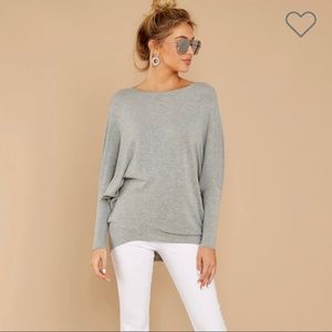 Red Dress Take the long road home top. Size Medium